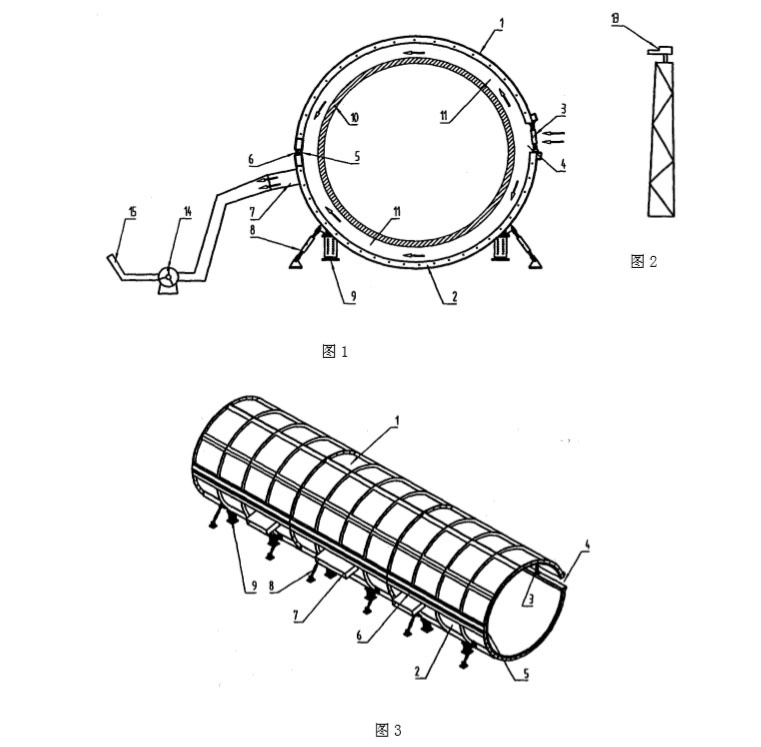可調(diào)式回轉(zhuǎn)窯集熱系統(tǒng)及熱能收集方法