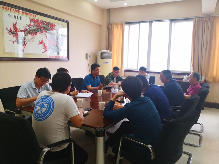 四川客戶來我院就固廢危廢處理項目進(jìn)行交流