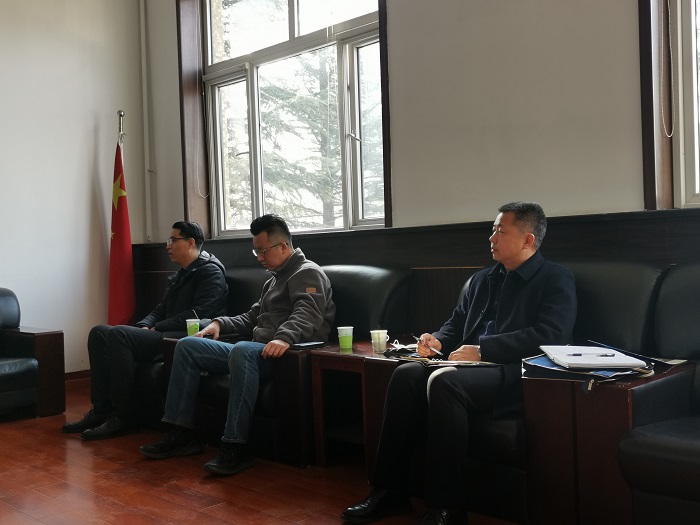 洛陽建材建筑設(shè)計研究院與義馬市政府生活垃圾處理項目洽談會