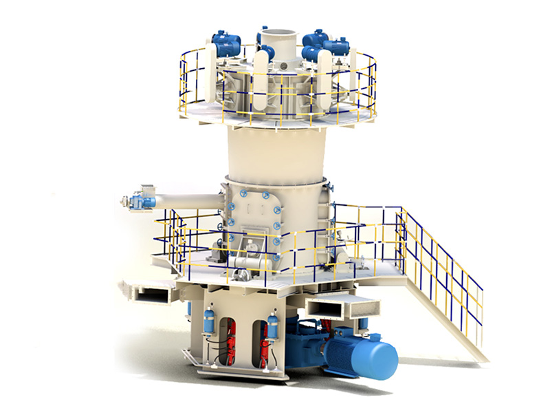 LUM系列超細立式粉磨機結構